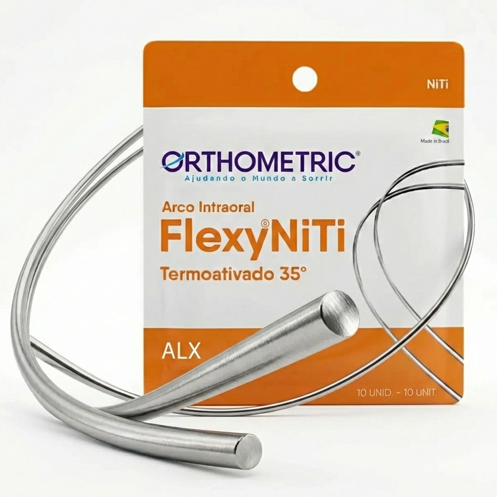 OrthoMetric Flexy NiTi Thermal 35ºC ALX Archwires - Round (10/Pk)