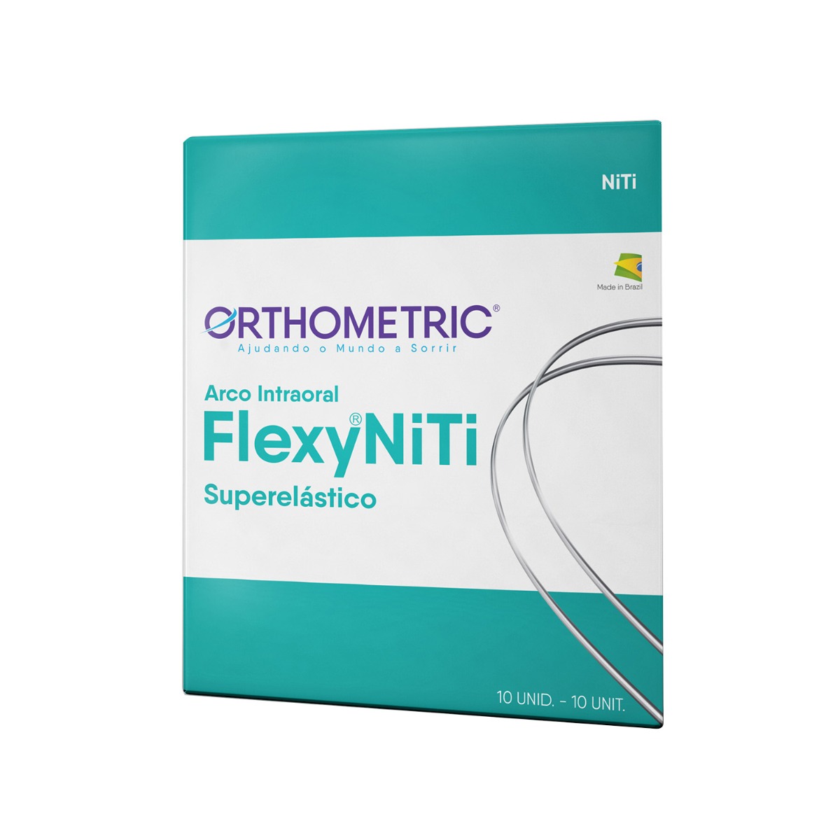 OrthoMetric Flexy NiTi Super Elastic Round Archwire 014 Upper - (51.10.2014)