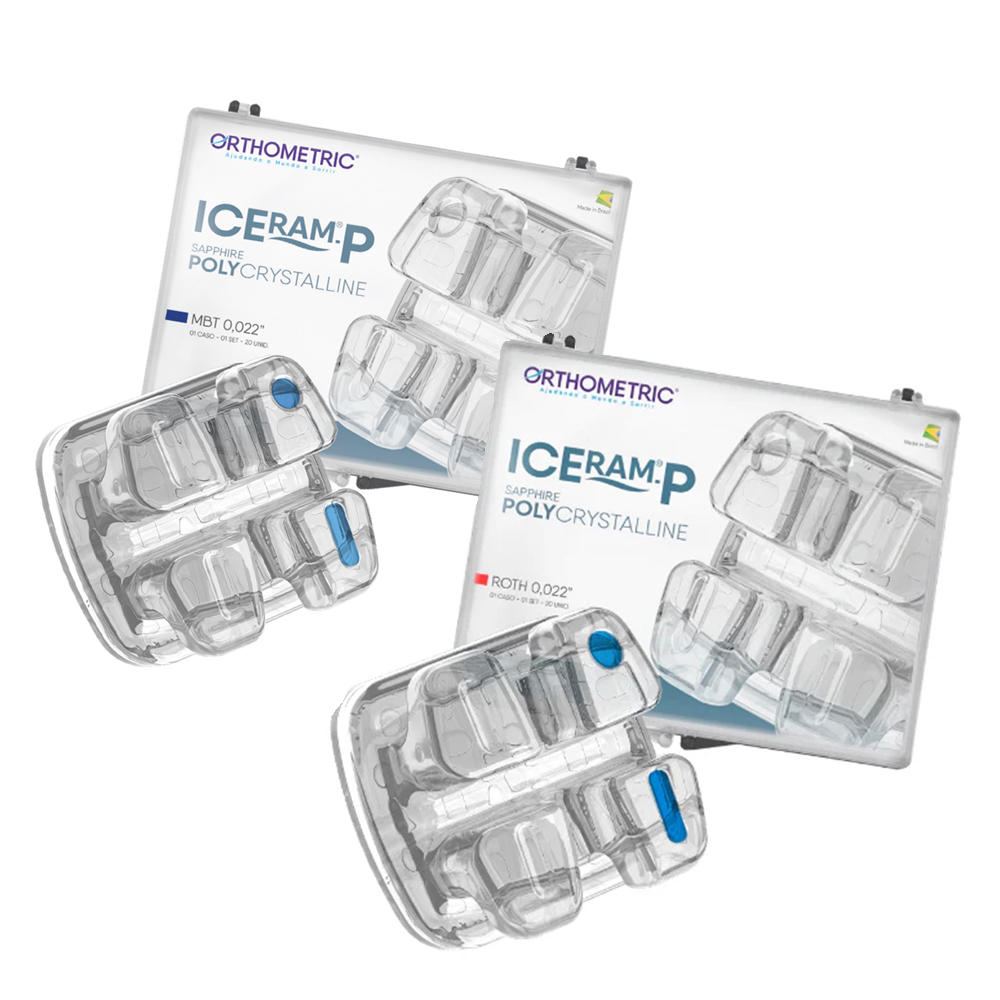 OrthoMetric Iceram - P Polycrystalline Ceramic Bracket Kit