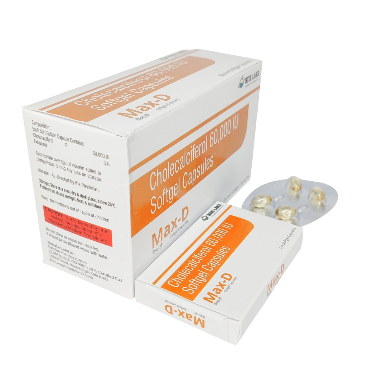 Ortis Max-D Capsules