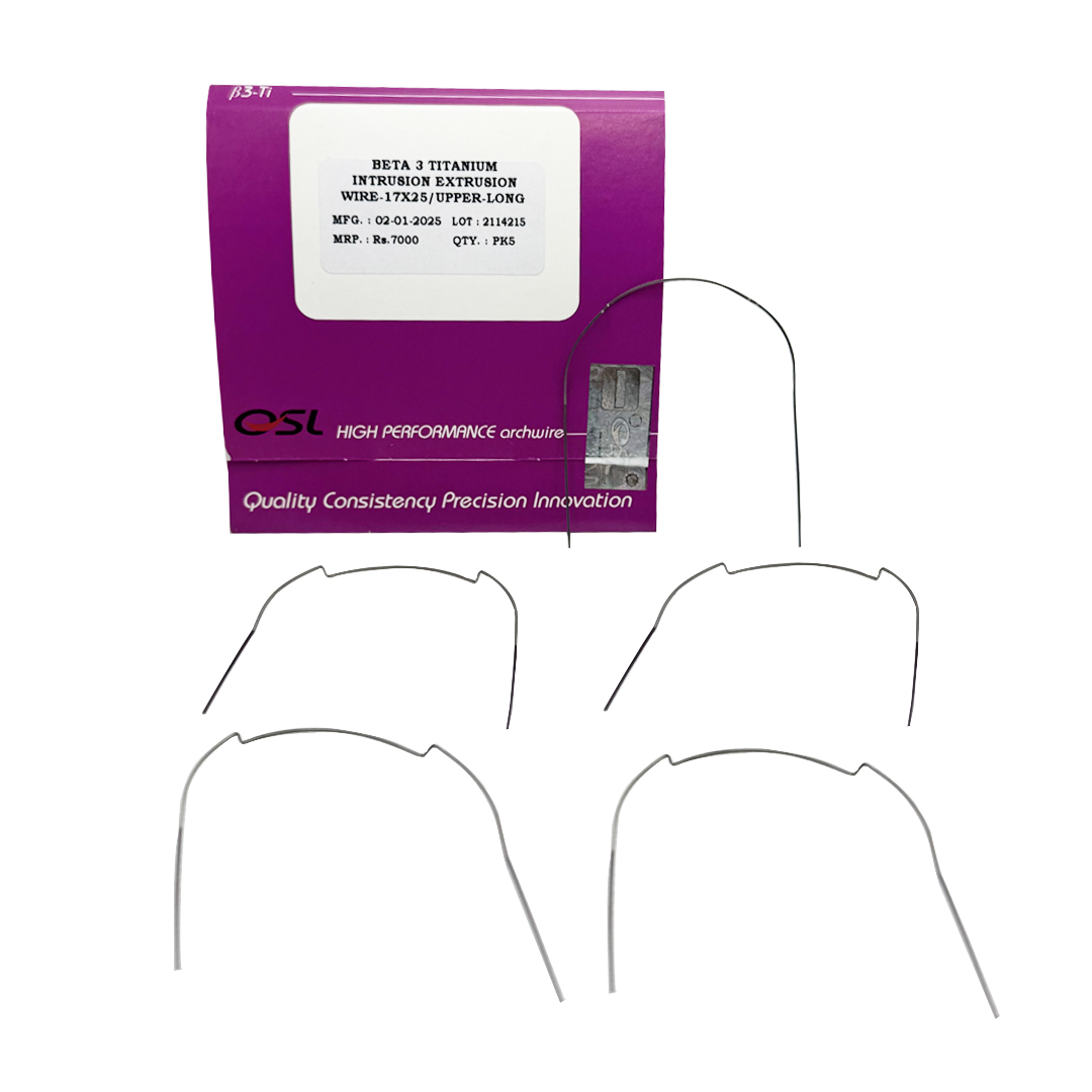 OSL Beta 3 Titanium CNA Intrusion Extrusion Archwires Long (Pack Of 5)