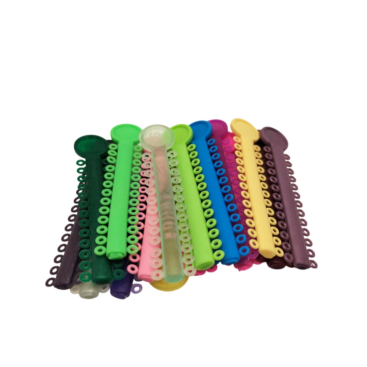 OSL Orthodontic Ligature Ties - Assorted (Pack Of 1000)
