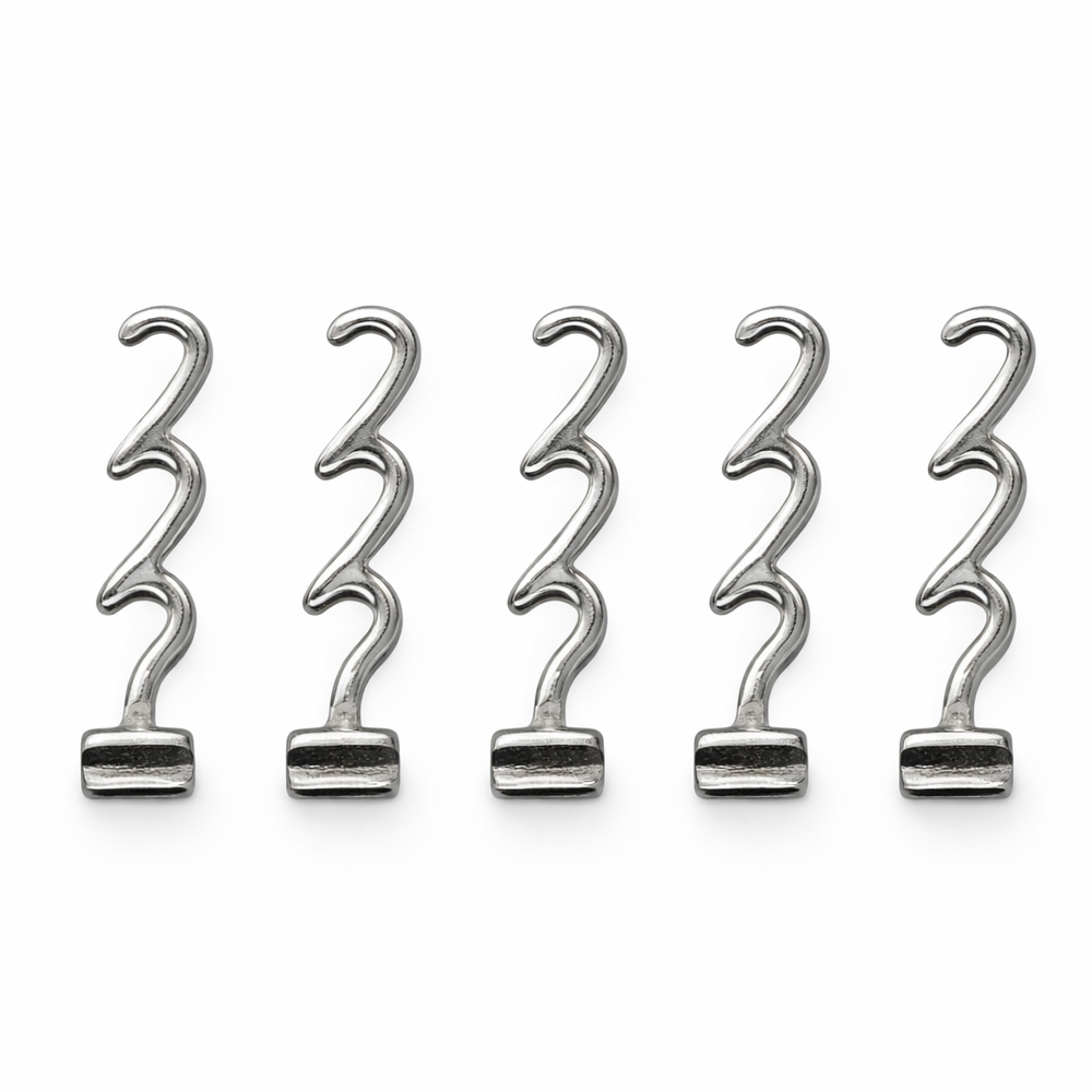OSL Spiral Crimpable Hook 0.022 - Right (Pack Of 10)