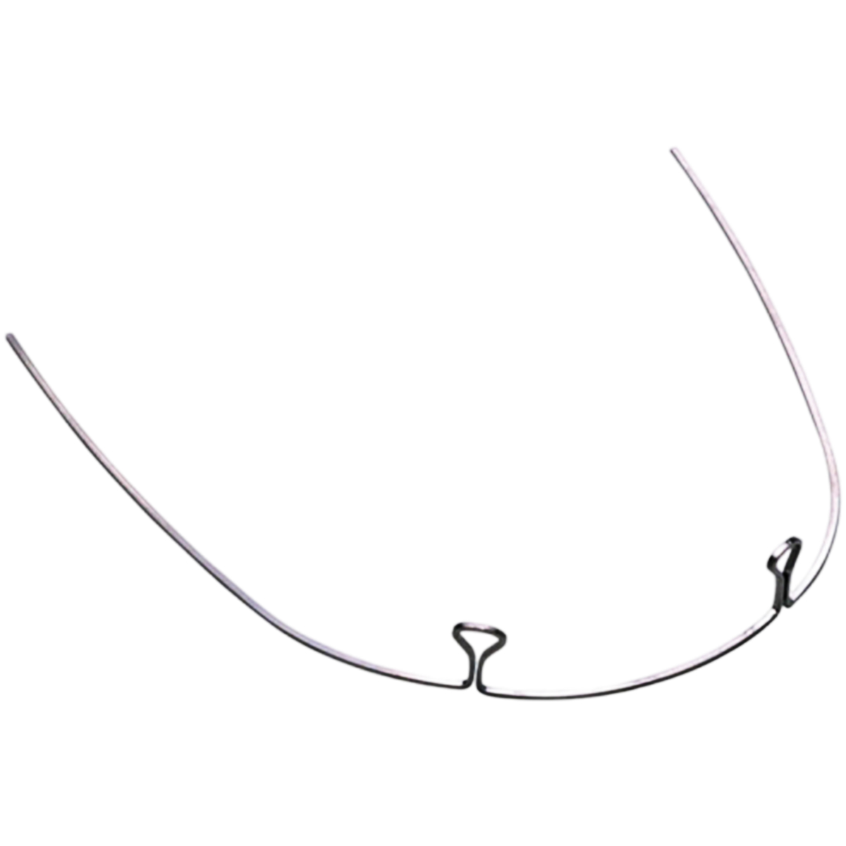 OSL Stainless Steel Keyhole Loop Archwire Lower 0.016X0.022 - 24mm (Pack Of 10)