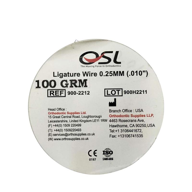 OSL Stainless Steel Ligature Wire Spools - 100gm