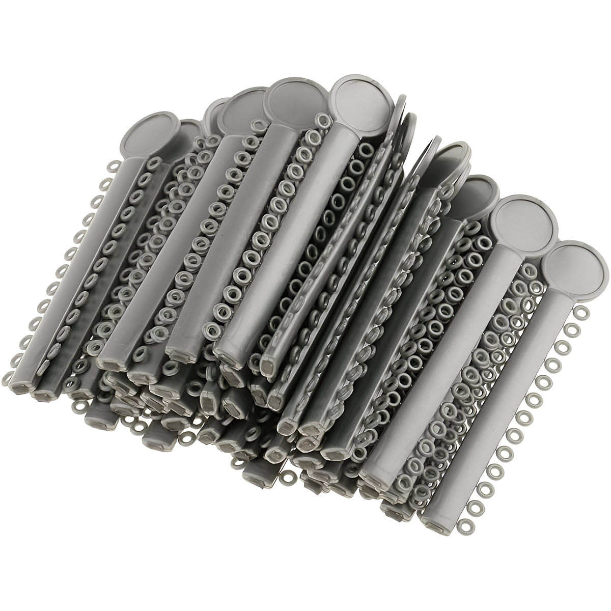Phyx Elastic Ligature Ties - Gray