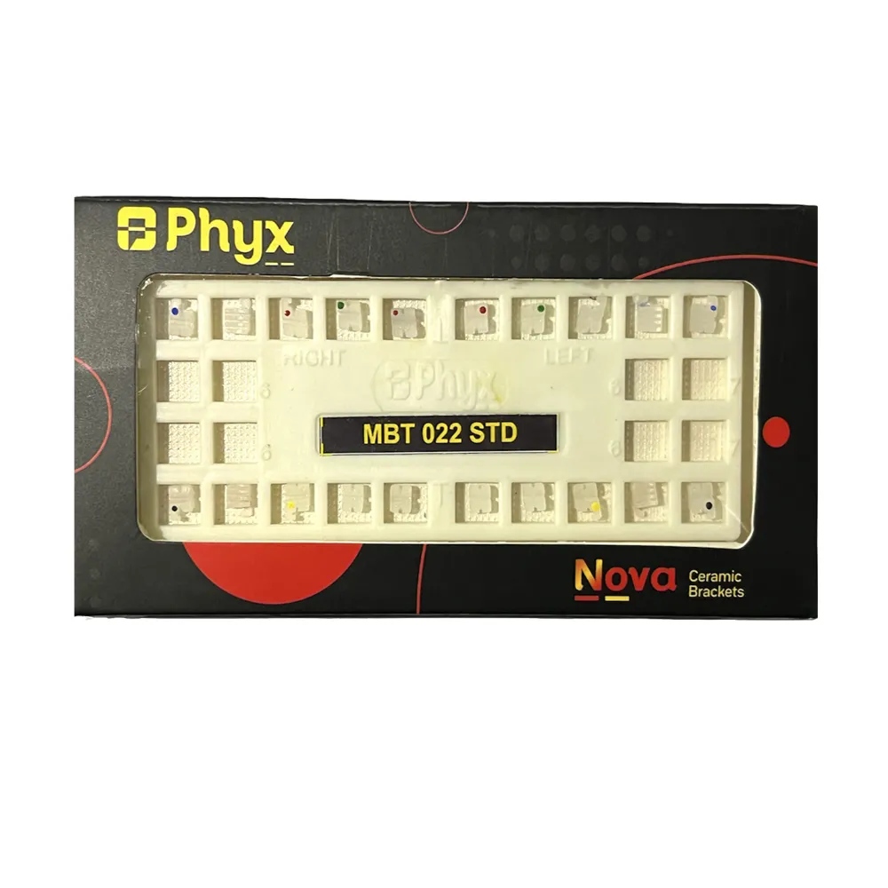 Phyx Nova Ceramic Brackets MBT 022