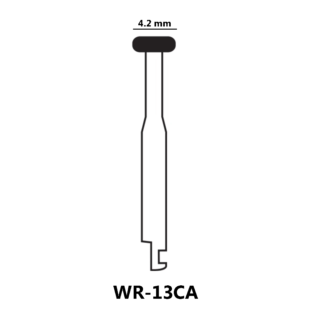 Pivo Wheel Round Contra-angle Diamond Bur CA - WR-13 (Pack Of 5)