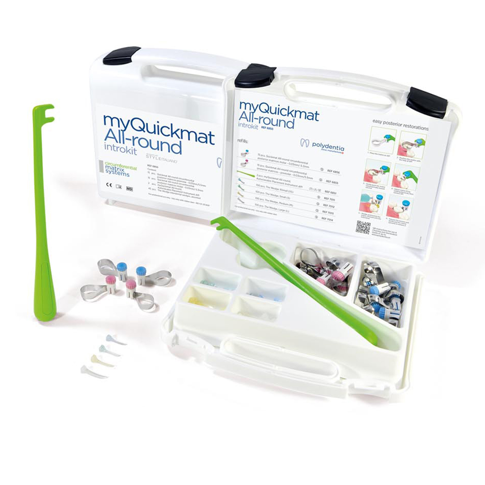 Polydentia MyQuickmat All-round Circumferential Matrix Kit & Refills