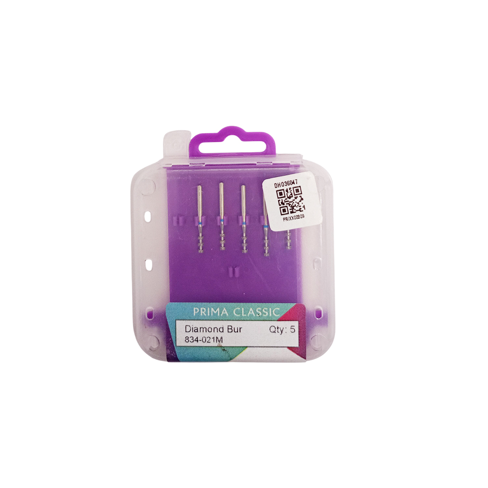 Prima Dental Diamond Depth Cutting Bur - 834-021 (Pack Of 5)
