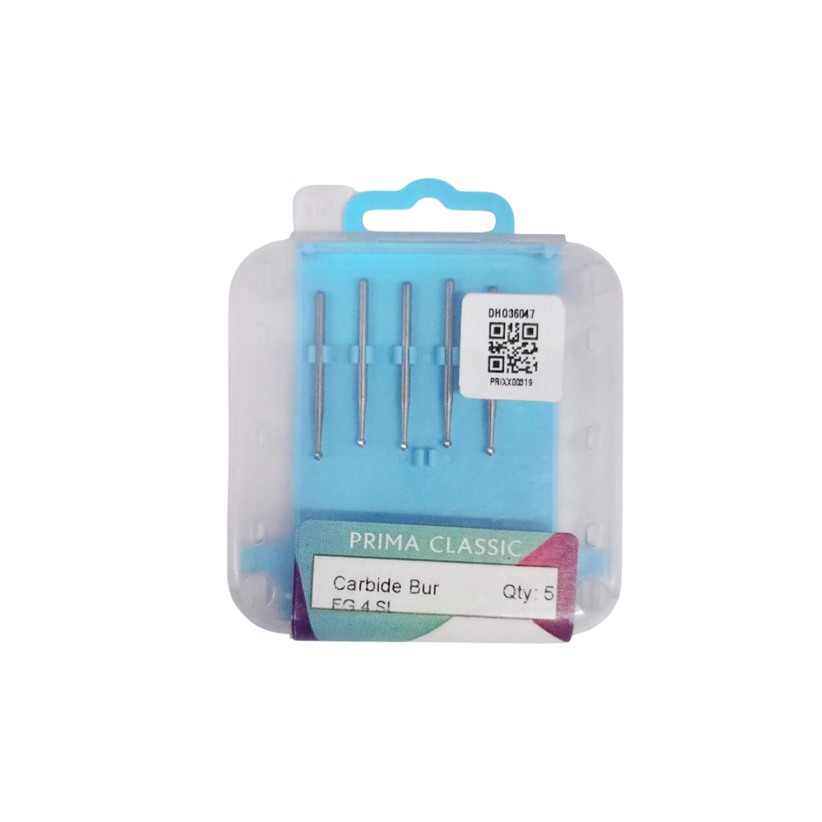 Prima Dental Round Surgical Carbide Airotor Bur 25 Mm - #4 (Pack of 5)