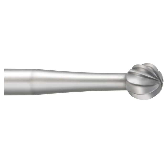 Prima Dental Round Surgical Carbide Bur 25 Mm FG - #4 (Pack of 10)
