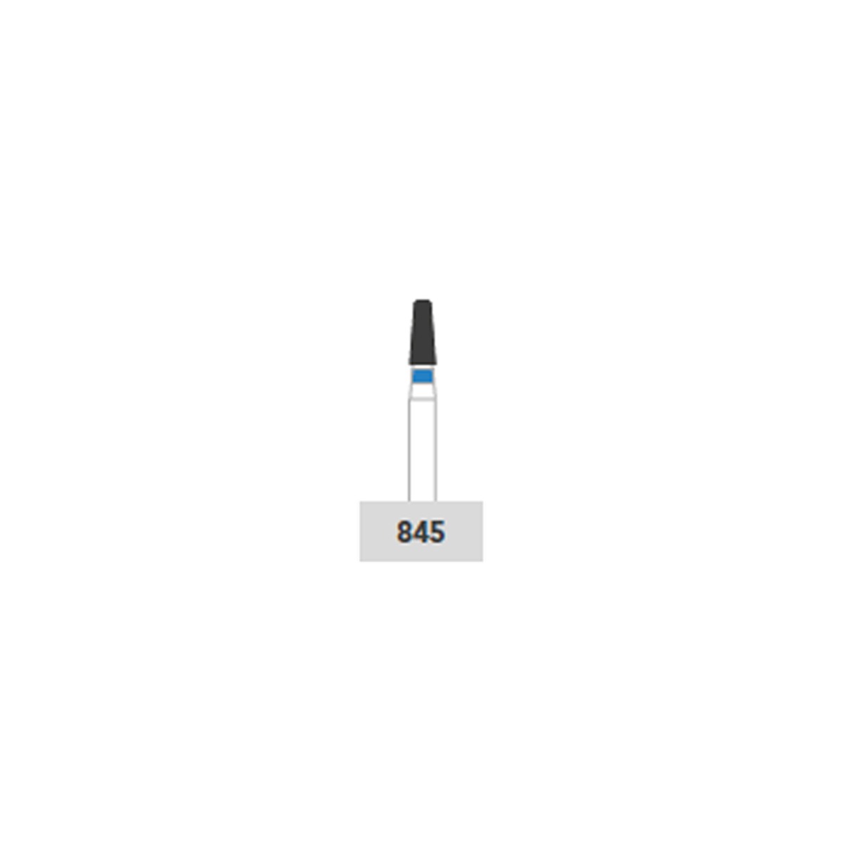 Prima Dental Taper Flat End Bur FG (Pack Of 5 Burs) 845 (016)