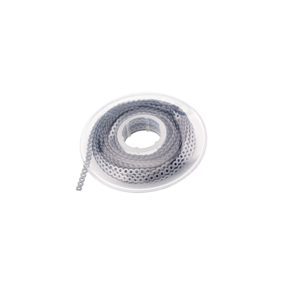 Prime Ortho Elastic Chain Continuous 10ft - Silver