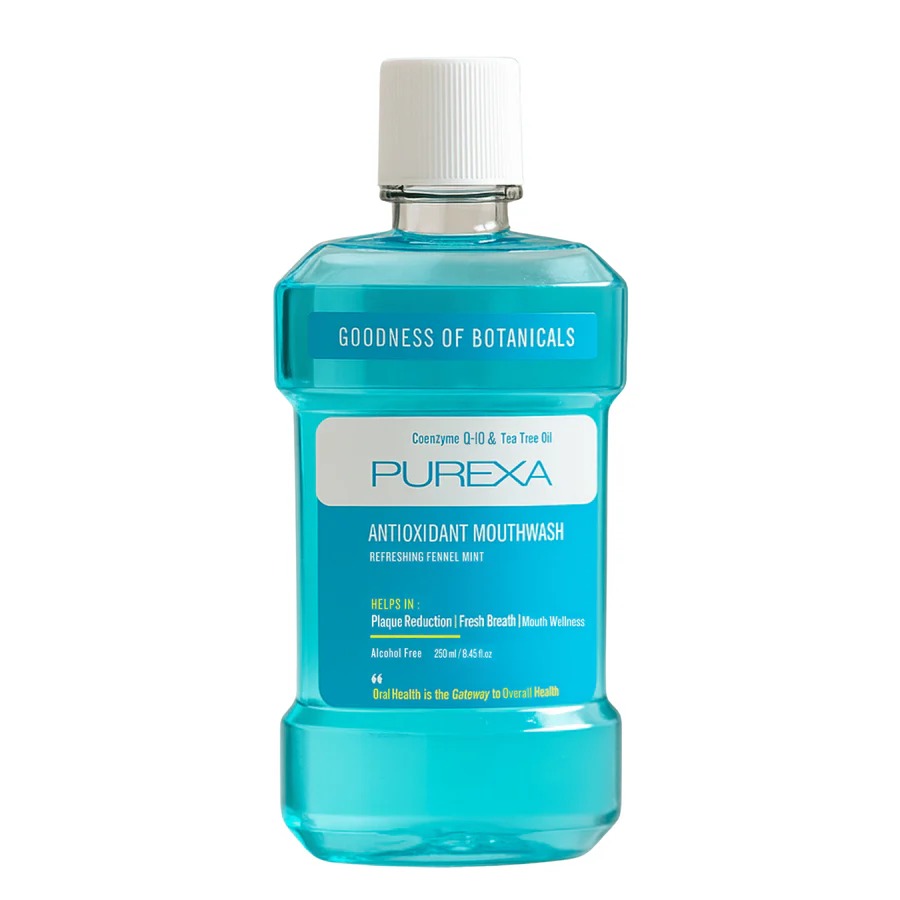 Purexa Antioxdant Mouthwash - Fennel Mint (Pack Of 10)