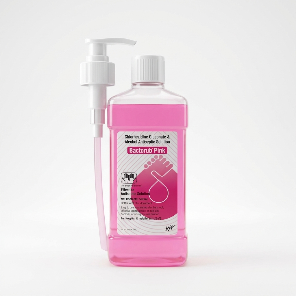 Raman & Weil Bactorub Pink-500ML