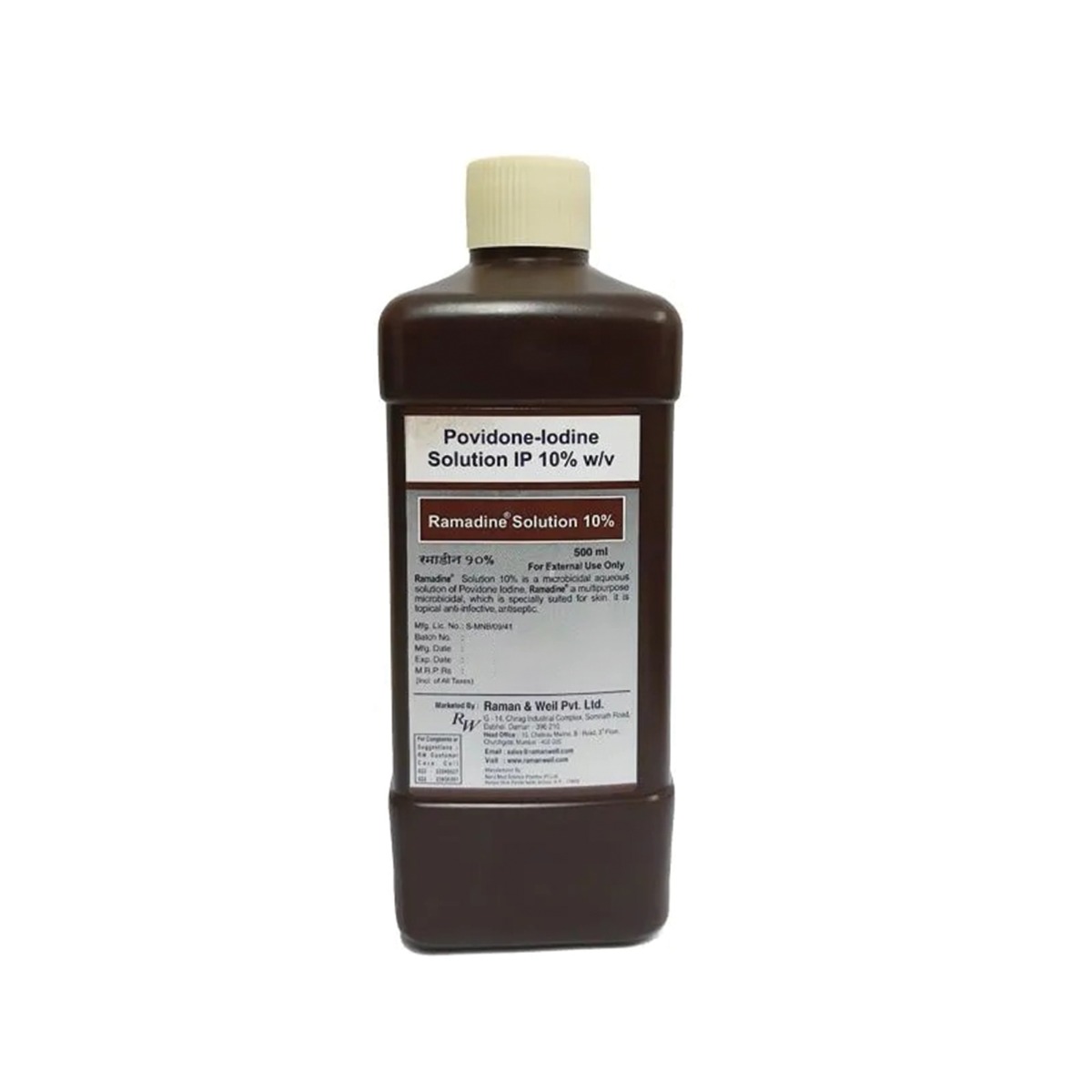 Raman & Weil Ramadine 10% - 500ml