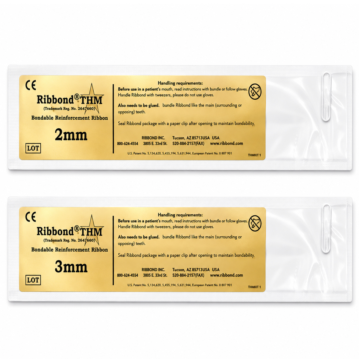 Ribbond Ribbon THM Fiber Splint