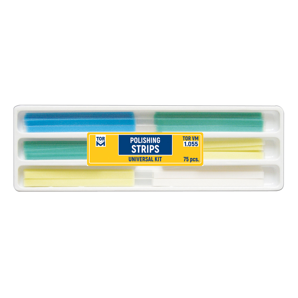 Tor Vm Polishing Strips Universal Kit (75pcs) No. 1.055