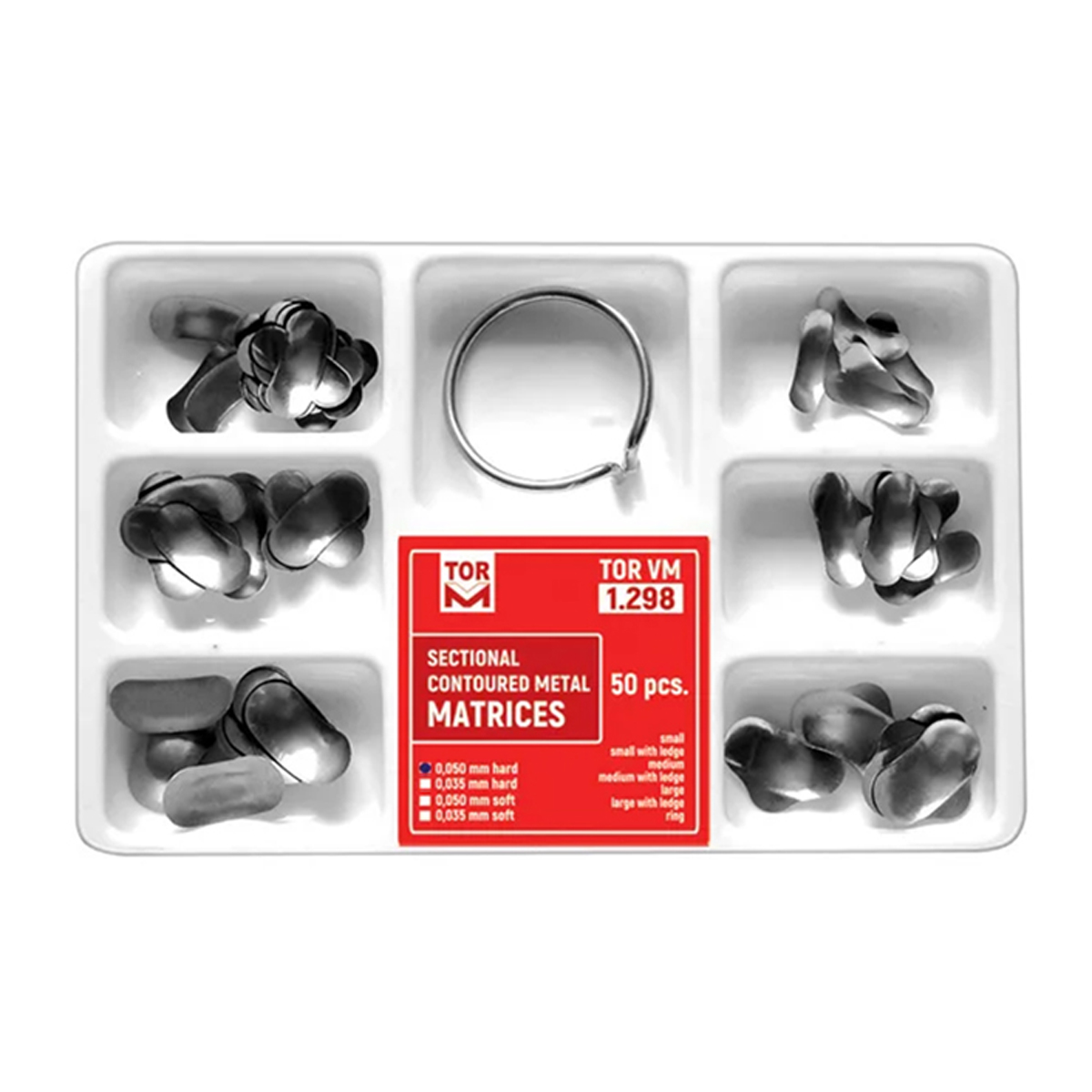 Tor Vm Sectional Contoured Metal Matrices - Advanced Kit No 1.298
