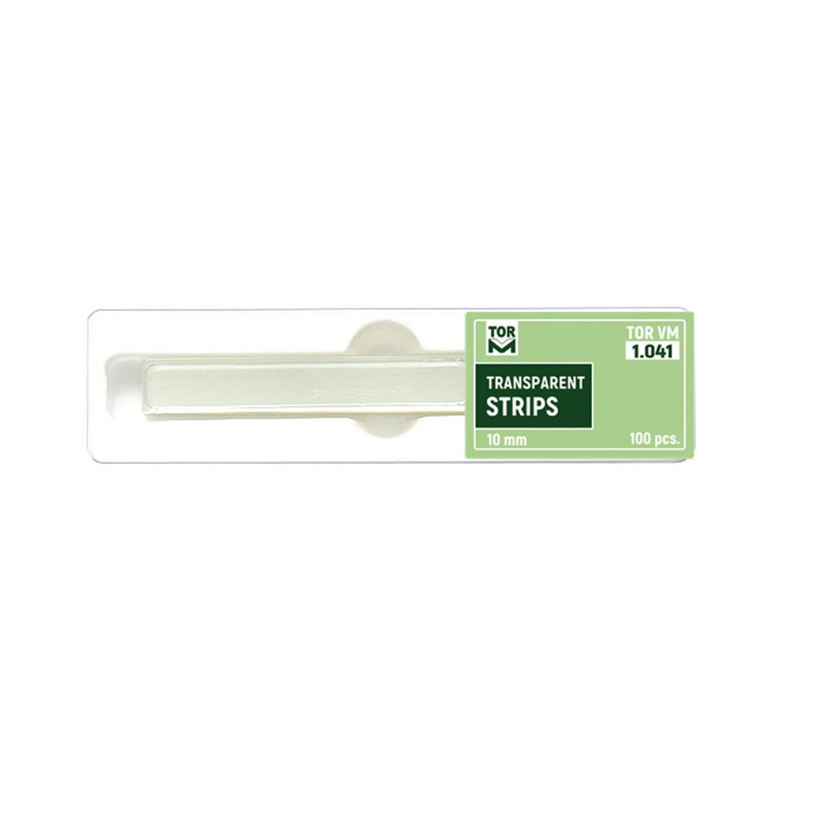 Tor Vm Transparent Strips 10 mm (100pcs) No. 1.041