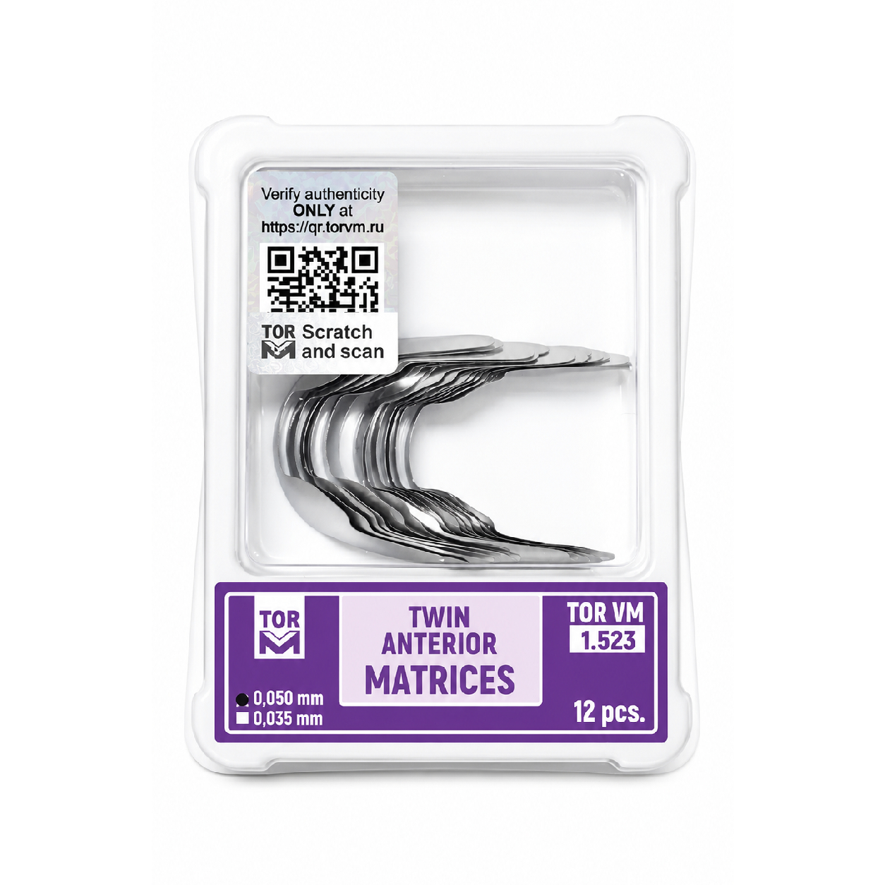 Tor Vm Twin Anterior Matrices 12 pcs (1.523)