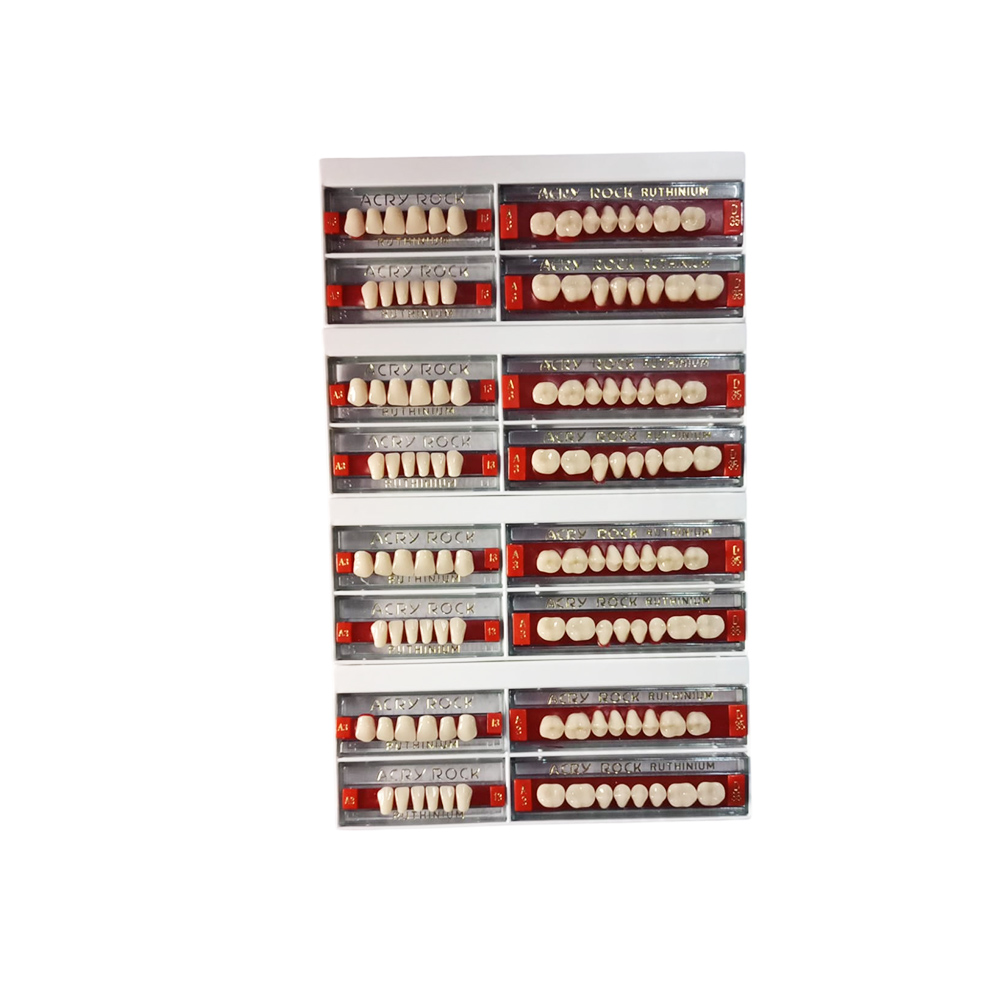Ruthinium Acryrock Teeth Sets-S 13-A3 (Pack of 4 sets)
