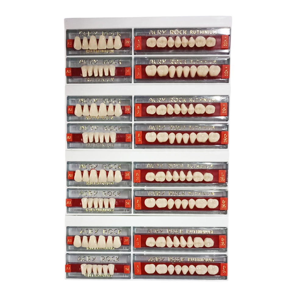 Ruthinium Acryrock Teeth Sets-S67-A3 (Pack of 4 sets)
