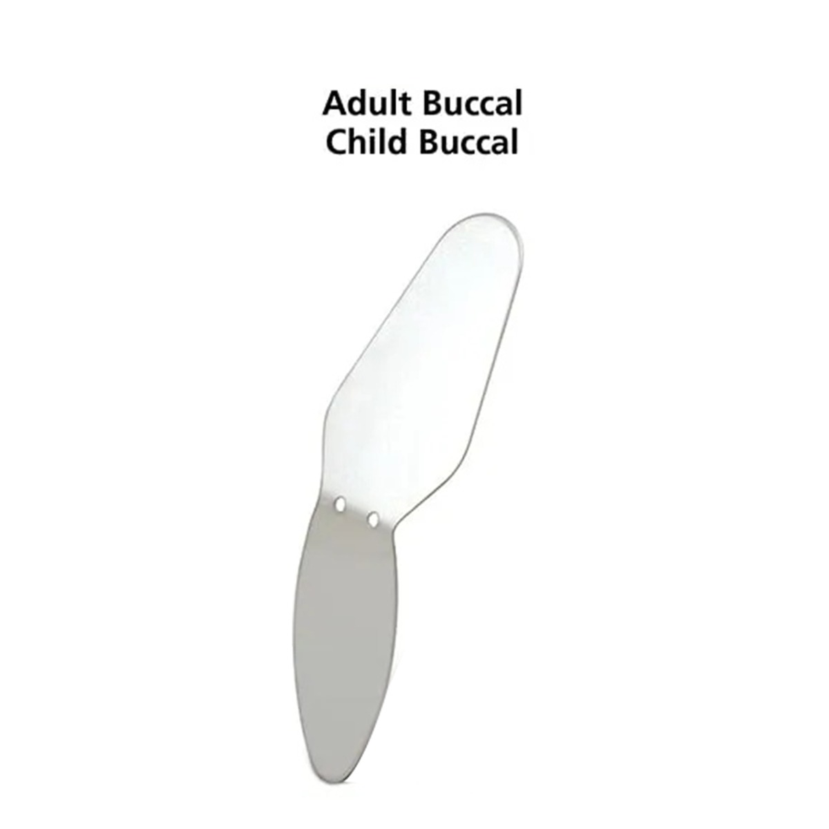 Sawbros Intraoral Photographic Mirrors - Adult Buccal / Child Buccal (176-4205)