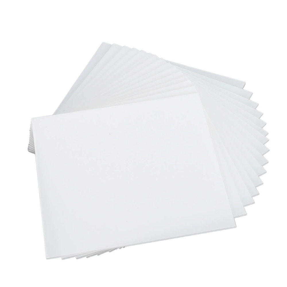 Sawbros Monoflex Thermoforming Plastic Hard Sheet Square - 1.0mm (Pack Of 20)