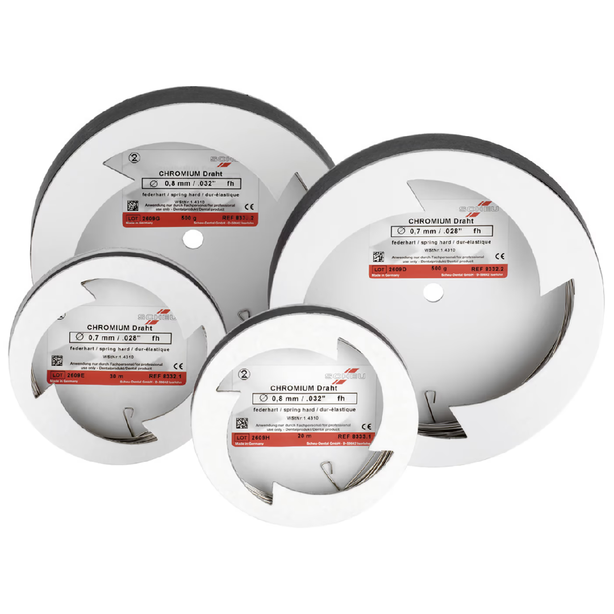 Scheu Chromium Spring Hard Wire