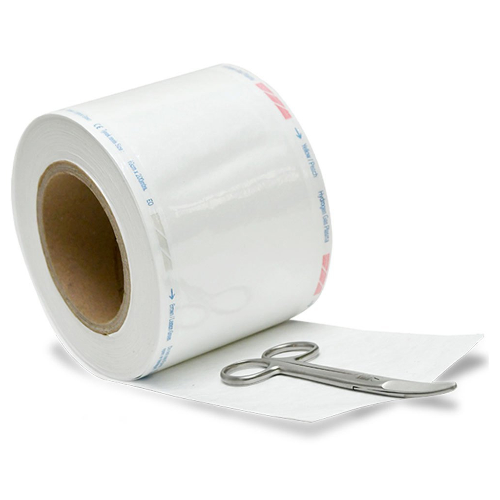 Shivaah Tyvek Grade Heat Seal Sterilization Flat Roll with Plasma Indicators 50mm x 70mtr