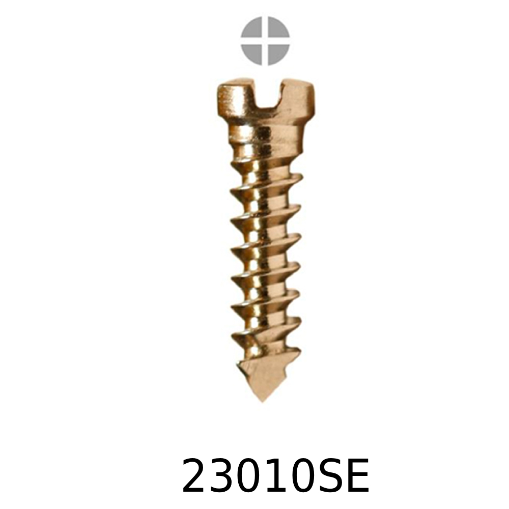 SK Surgicals SS Emergency Screws - 2.3mm x 10mm (23010SE)