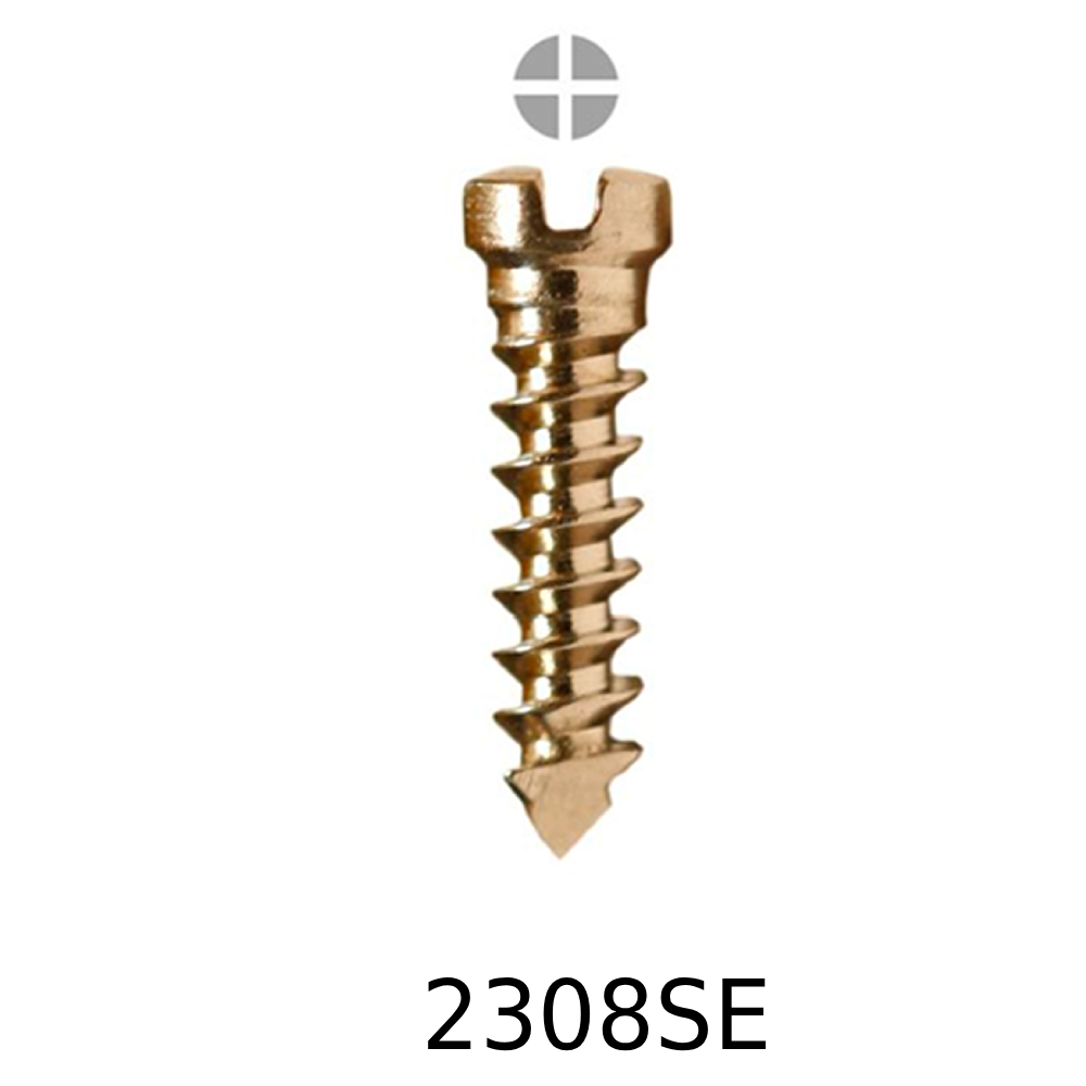 SK Surgicals SS Emergency Screws - 2.3mm x 8mm (2308SE) (Pack of 5  )