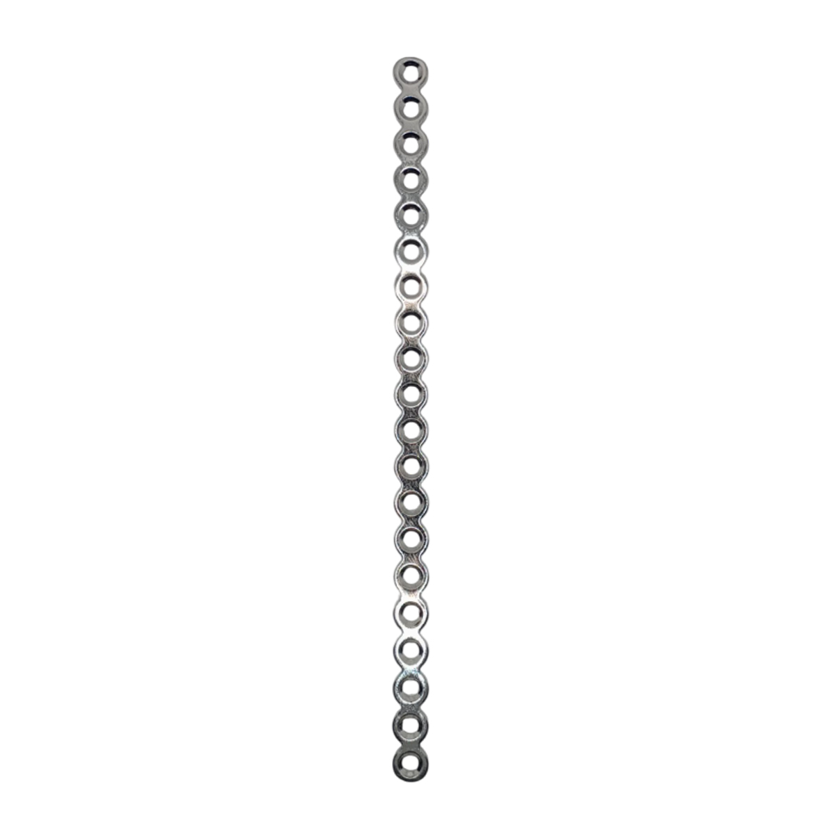 SK Surgicals SS Mini Bone Plates Continuous - 2.5mm (20 Holes) 205.120S (Pack of 2  )