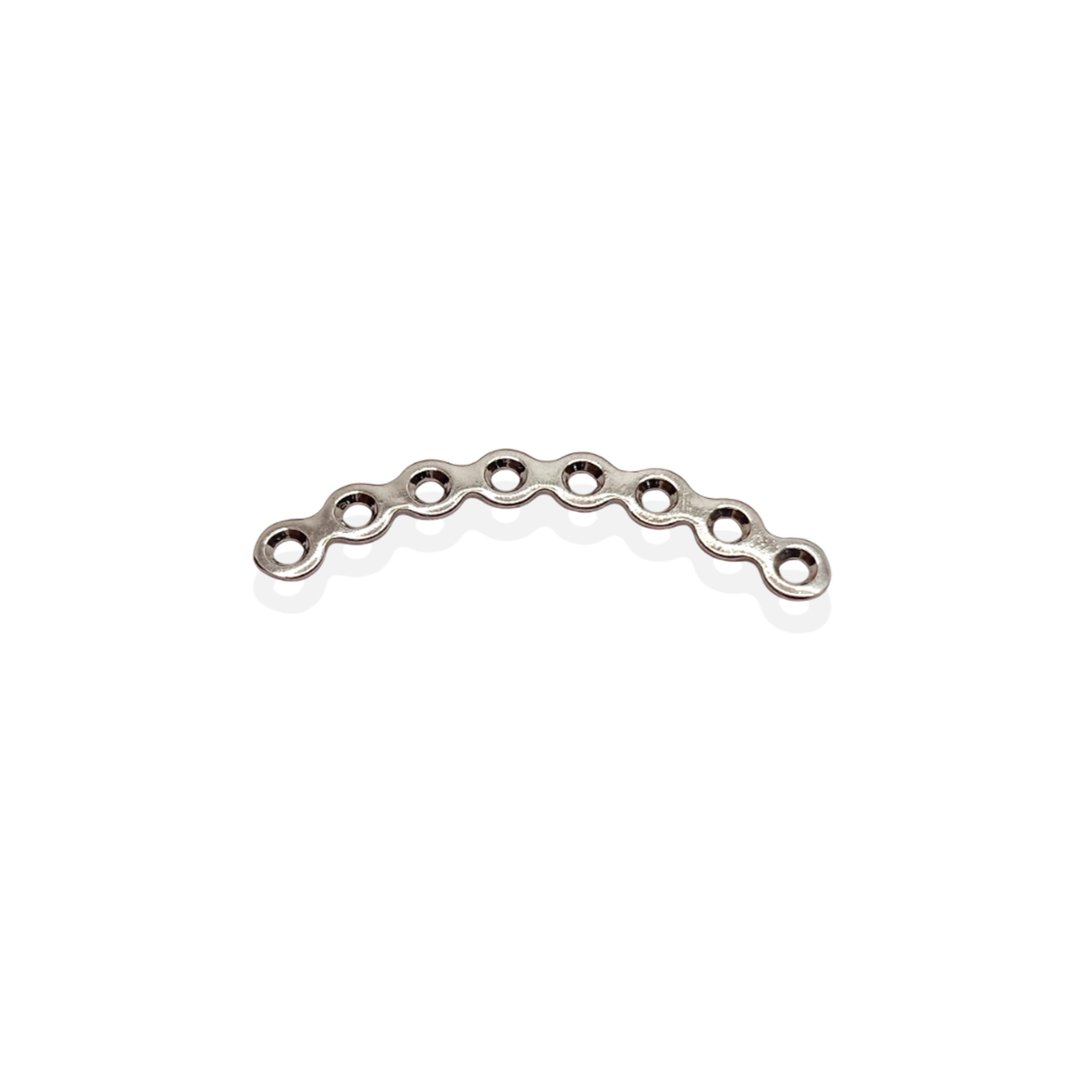 SK Surgicals SS Mini Bone Plates Orbital Continuous - 1.5mm (8 Holes) 105.811S (Pack of 2  )