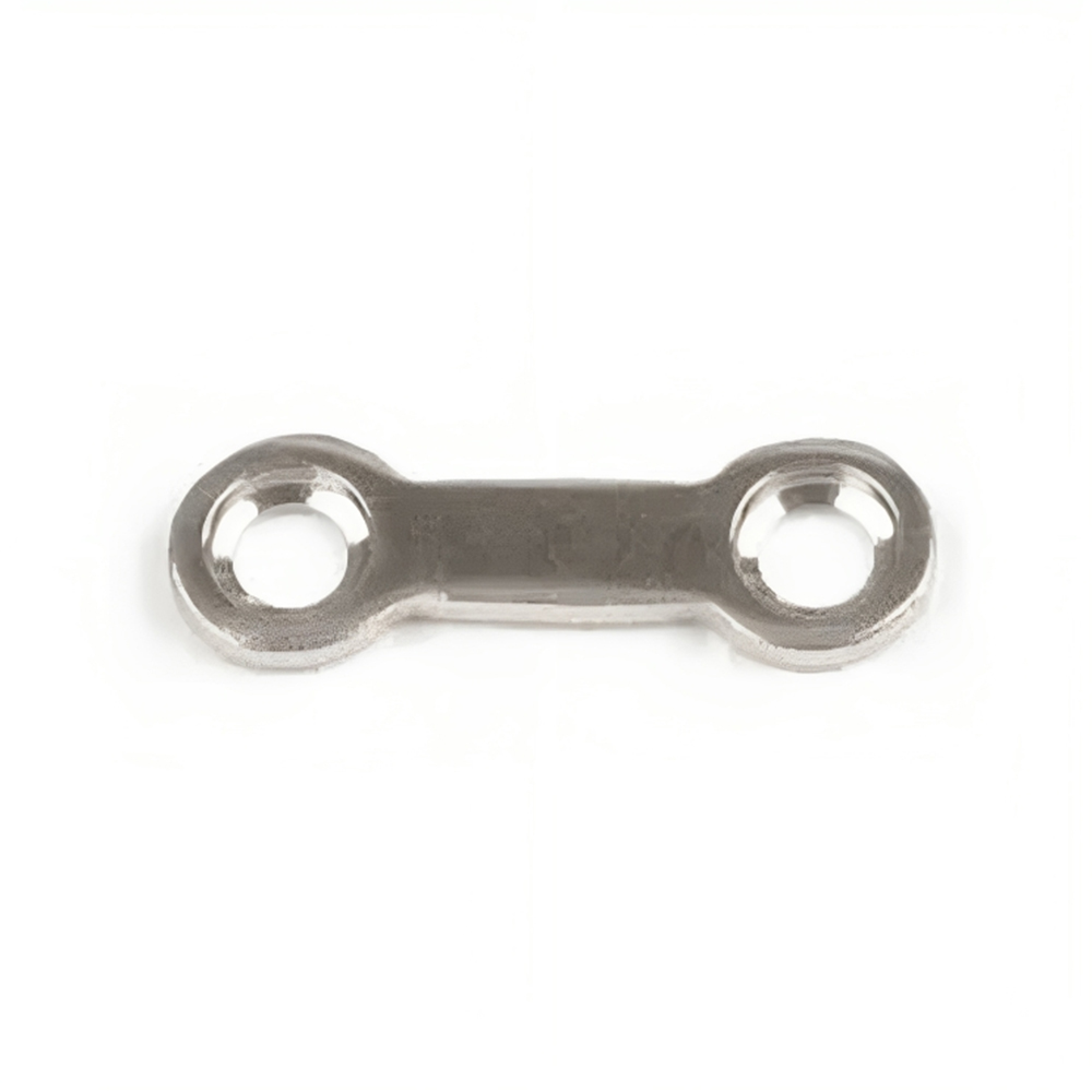 SK Surgicals SS Mini Bone Plates With Gap - 2mm (2 Holes) 200.200S