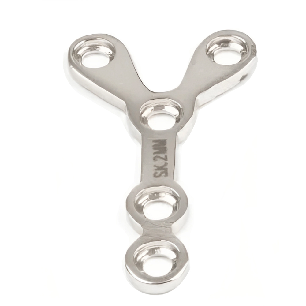 SK Surgicals SS Mini Bone Plates Y Shape With Gap - 2mm (200.580S)