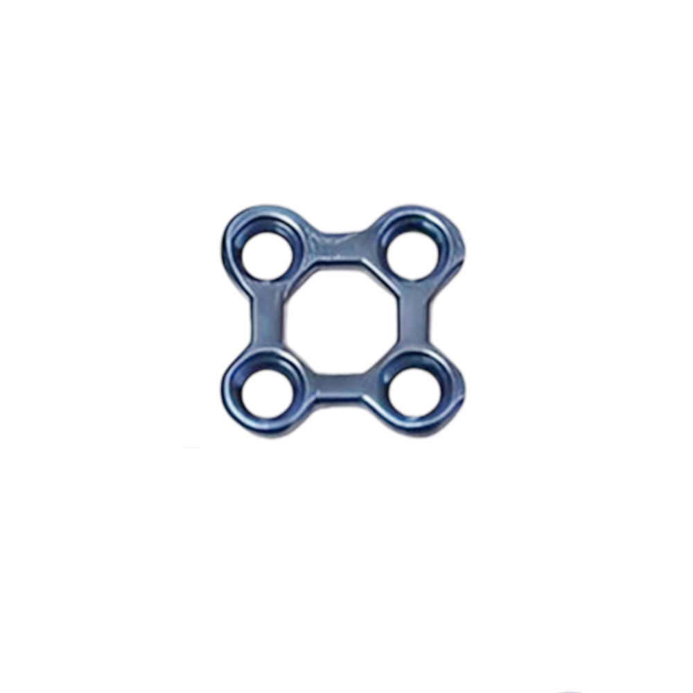 SK Surgicals Titanium Mini Bone 3D Plates - 2mm (4 Holes) 300.400T