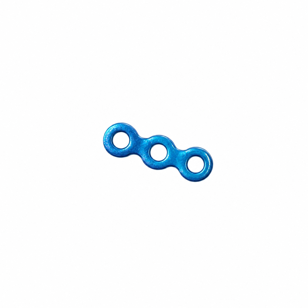 SK Surgicals Titanium Mini Bone Plates Continuous - 2.5mm (3 Holes) 205.301T (Pack of 2  )