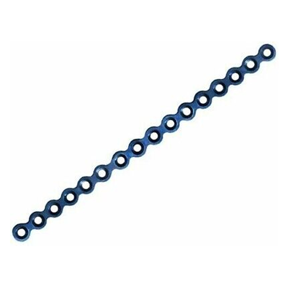 SK Surgicals Titanium Mini Bone Plates Continuous - 2mm (16 Holes) 200.116T (Pack of 2  )