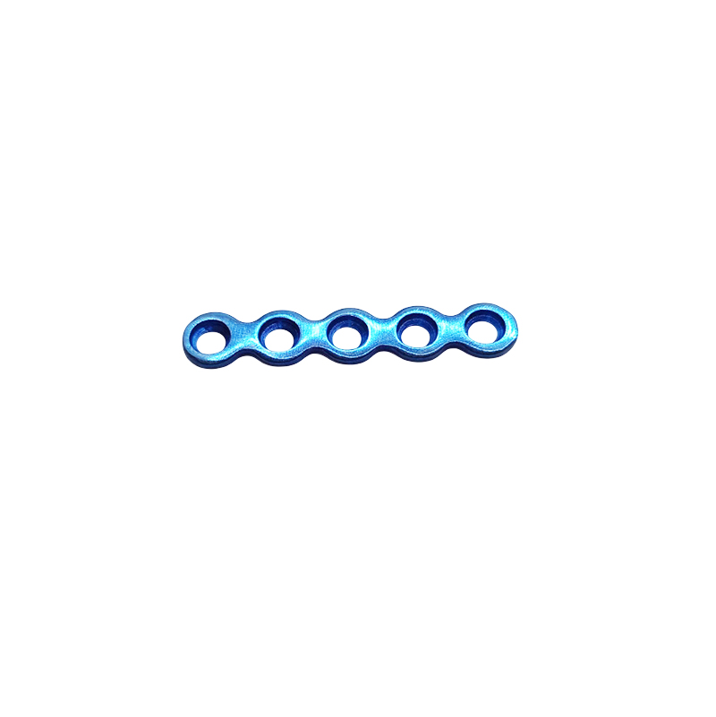 SK Surgicals Titanium Mini Bone Plates Continuous - 2mm (5 Holes) 200.501T (Pack of 2  )