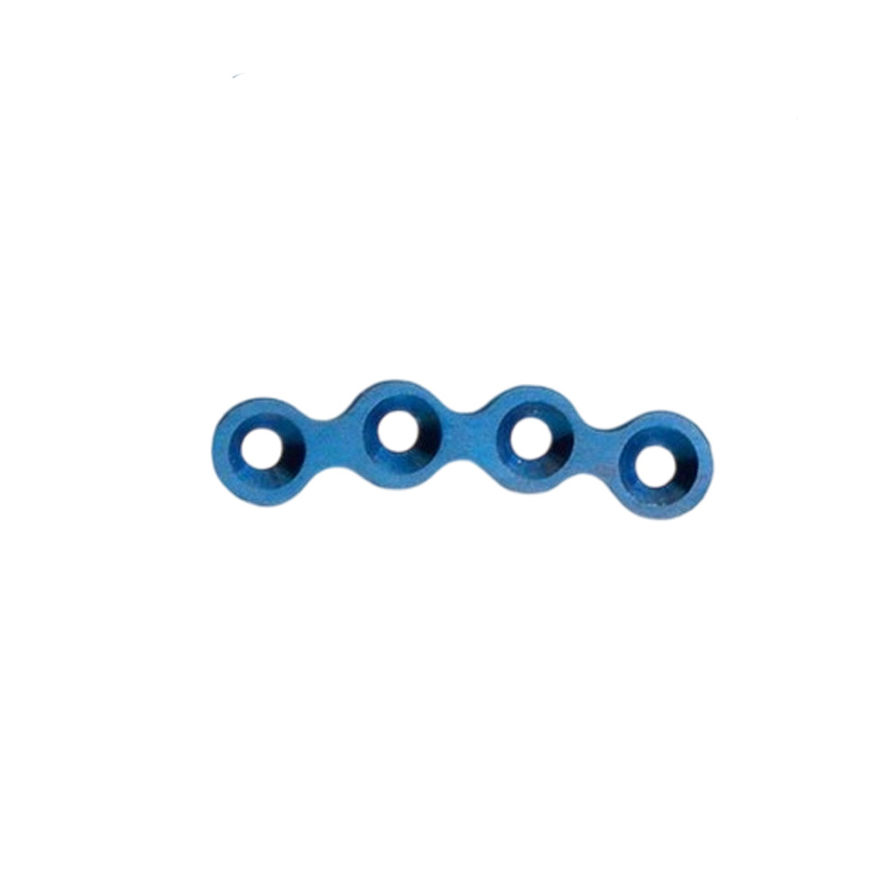 SK Surgicals Titanium Mini Bone Plates Orbital Continuous - 2mm (4 Holes) 200.411T