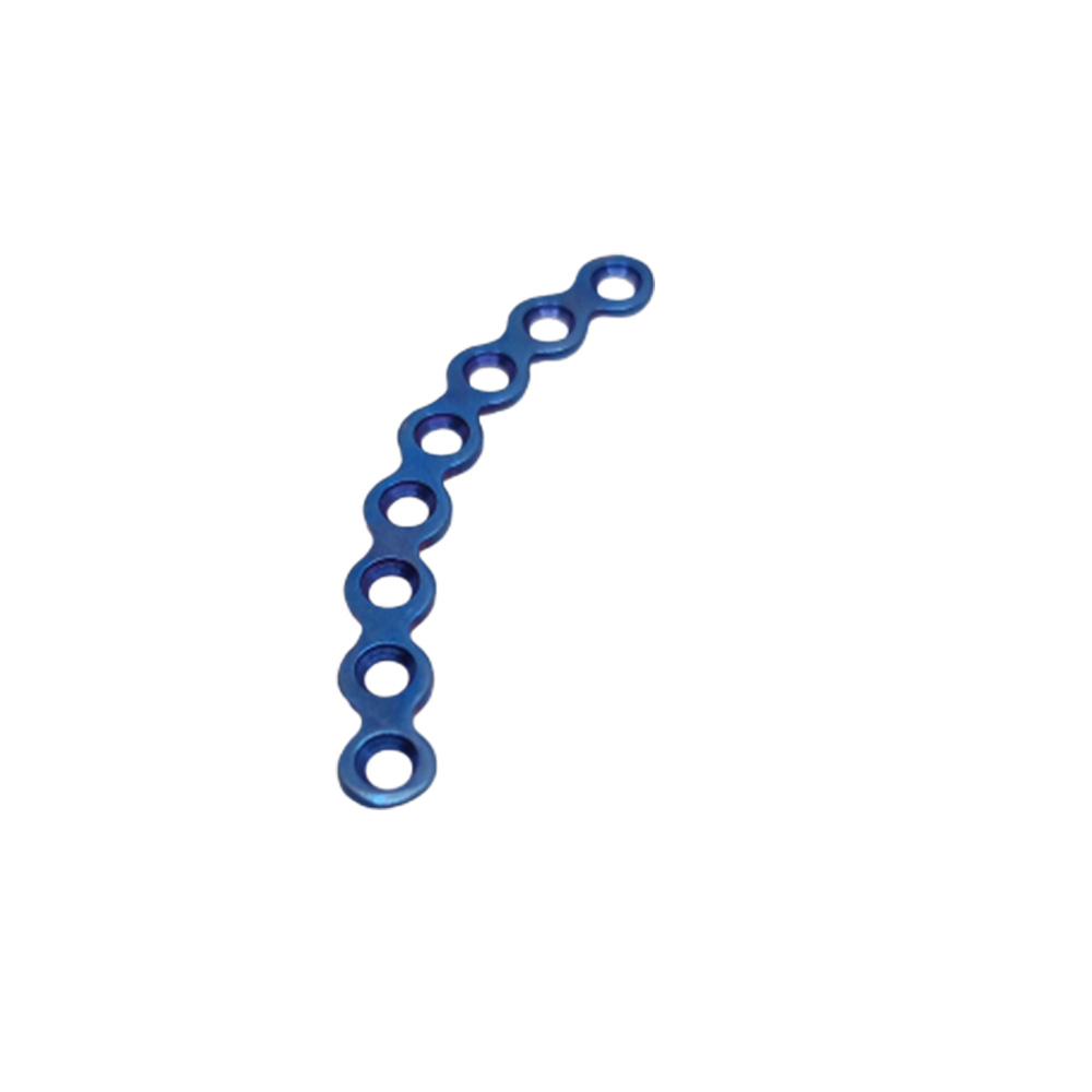 SK Surgicals Titanium Mini Bone Plates Orbital Continuous - 2mm (8 Holes) 200.811T