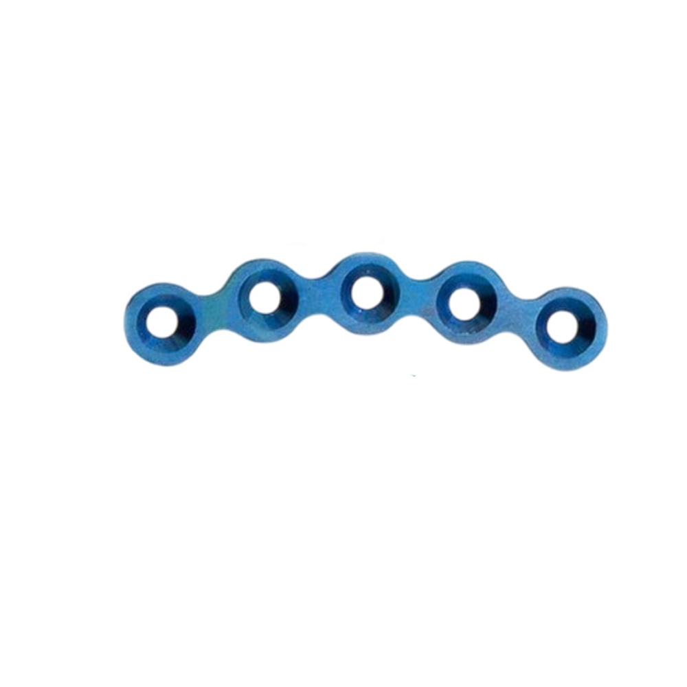 SK Surgicals Titanium Mini Bone Plates Orbital Continuous - 2mm (5 Holes) 200.511T (Pack of 2  )