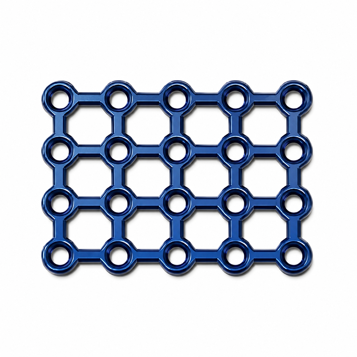 SK Surgicals Titanium Mini Bone Locking Plates Continuous - 2mm (20 Holes) 200.12020T