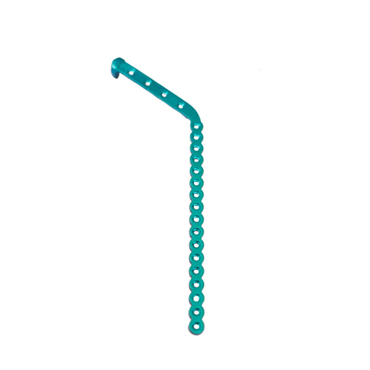 SK Surgicals Titanium Reconstruction Plates With Condyle Left - 2.5mm (20 Holes)