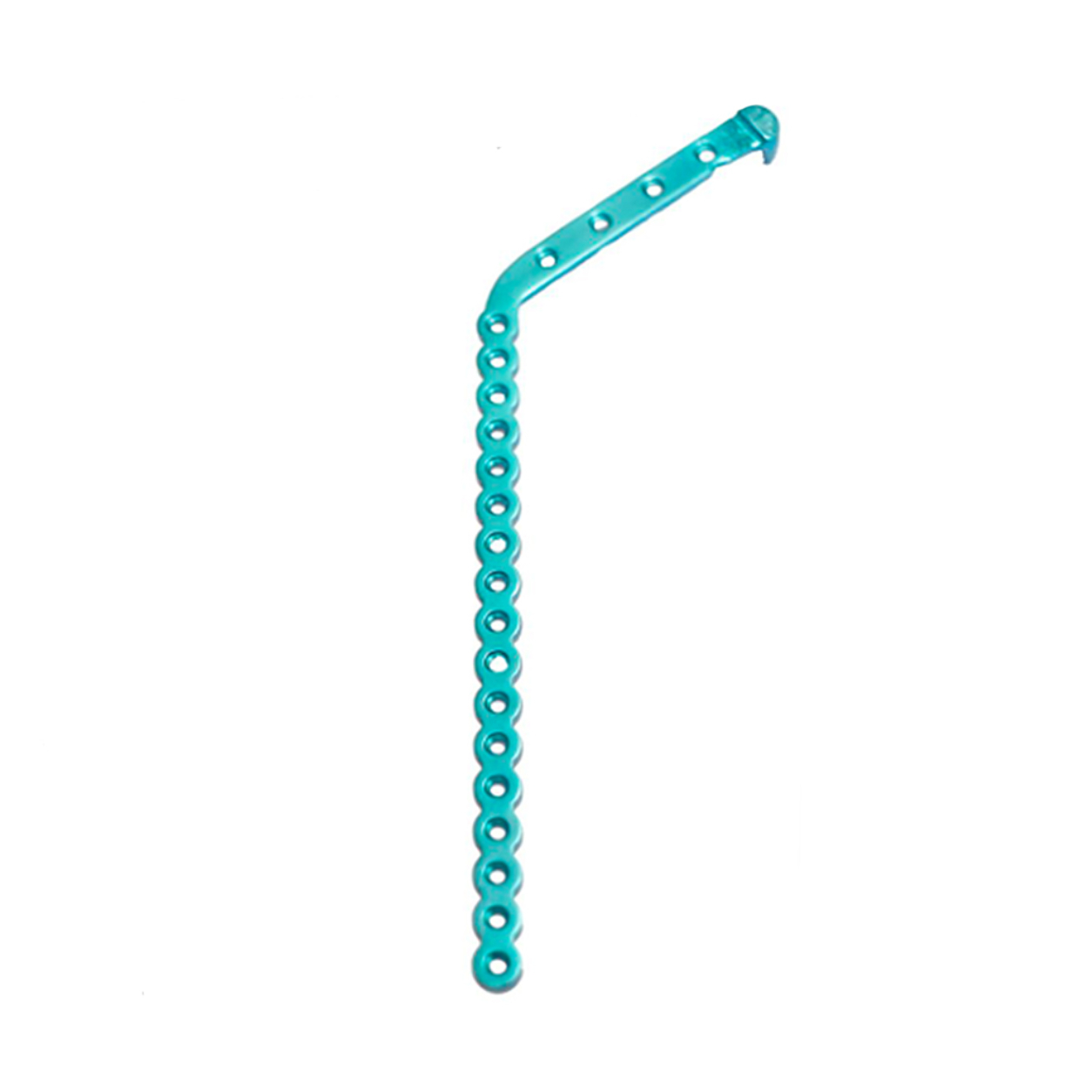 SK Surgicals Titanium Reconstruction Plates With Condyle Right - 2.5mm (20 Holes)