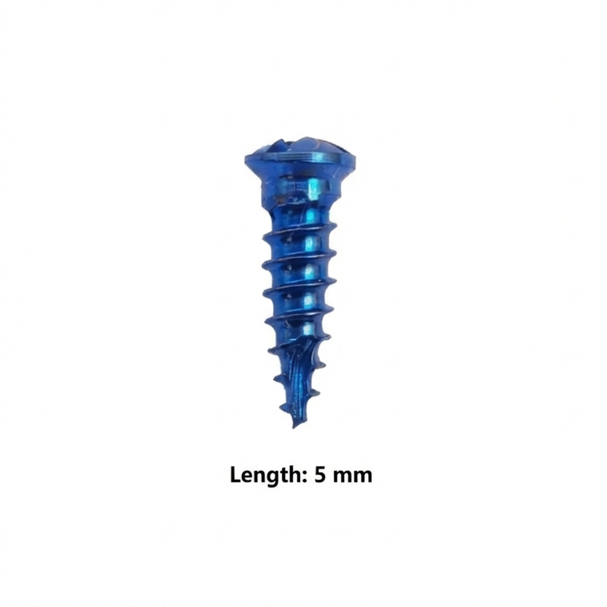 SK Surgicals Titanium Self Drilling Screws 2mm x 5mm (2005TSD) (Pack of 5 )