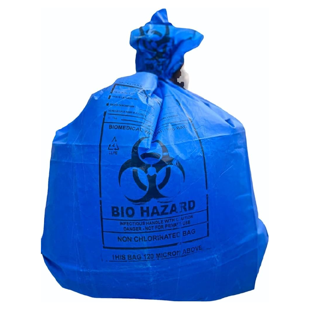 SoClean Bio-Medical Waste Collection Disposable Bags Large - Blue